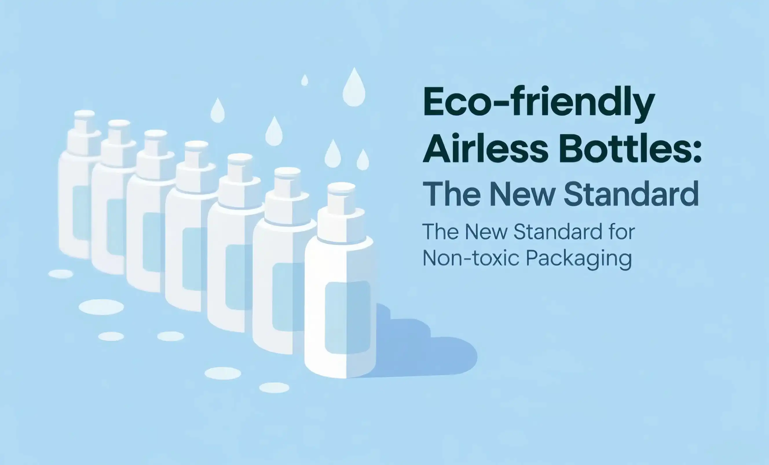 Eco-friendly Airless Bottles: The New Standard for Non-toxic Packaging